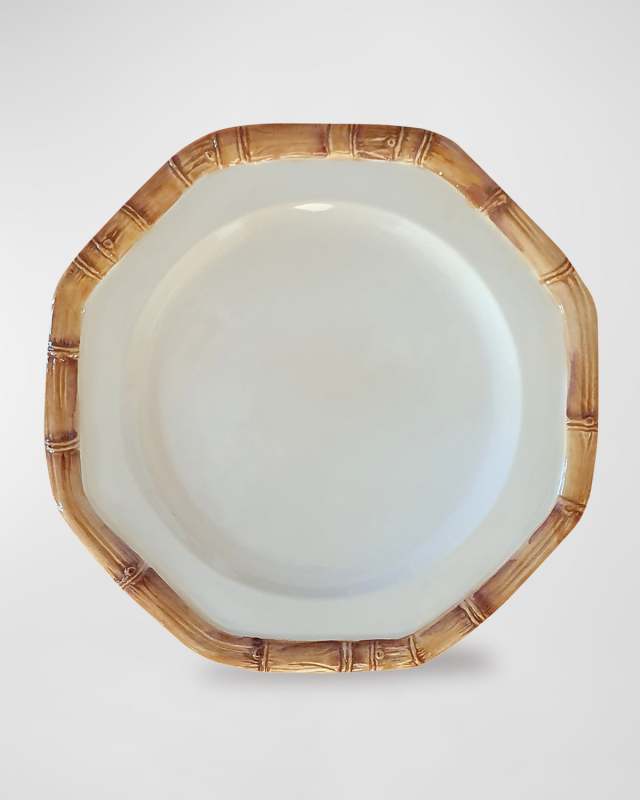 Bamboo Salad Plate, Set of 4